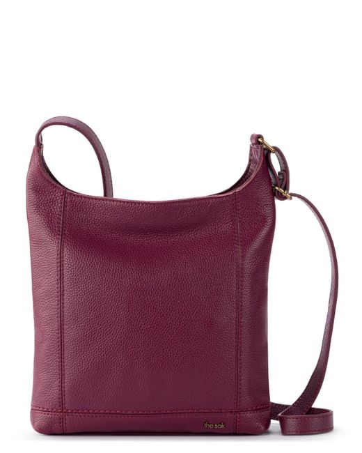 The Sak De Young Small Leather Crossbody in Purple Lyst