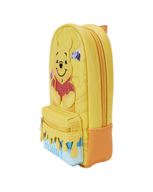 Loungefly Gray Winnie The Pooh Hunny Pot Mini Backpack Pencil Case