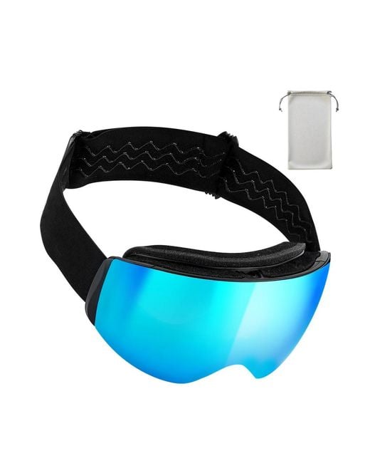 Sevorley Blue Frameless Ski goggles