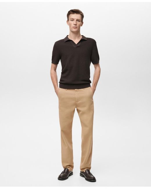 Mango Natural Lyocell Regular-fit Jeans for men
