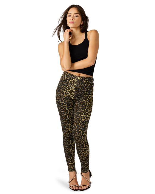 Steve Madden Green Lona Pull On Jeans
