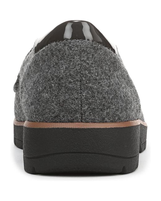 Dr. Scholls Gray Nice Day Lug Sole Loafers