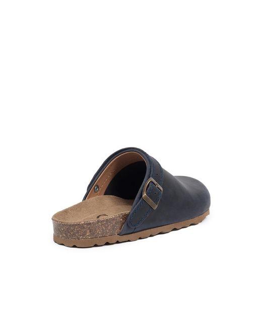 Celtic & Co. Blue Strap Detail Clog