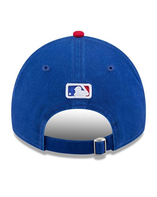 KTZ Blue Royal/red Chicago Cubs 2025 Mlb All-star Game 9twenty Adjustable Hat for men