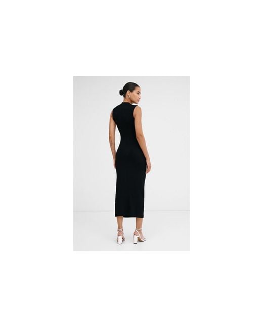 MARCELLA Black Huron Dress