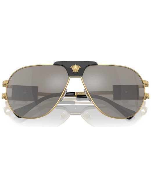 Versace Gray Sunglasses for men