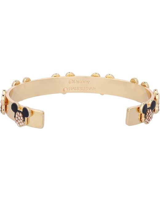 BaubleBar Natural Mickey Friends Mickey Mouse Cuff Bracelet
