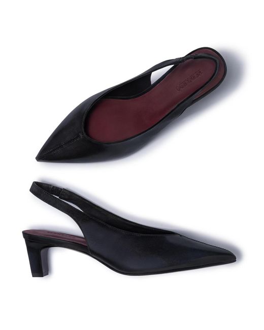 Bernardo Black Maude Slingback Pump
