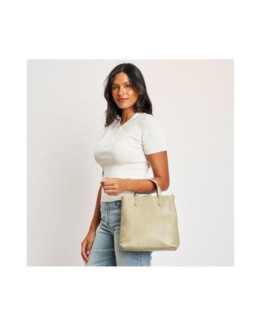Moda Luxe Natural Selena Mini Tote