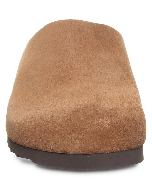 BEARPAW Brown Trinity Slip-on Clogs