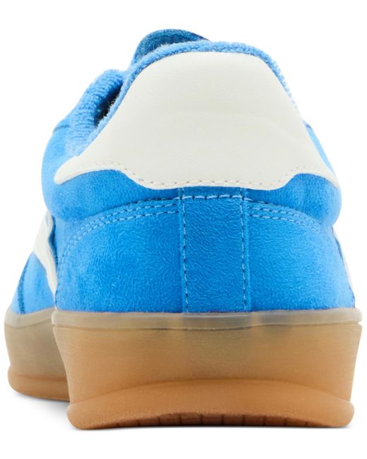 Madden Girl Blue Giia Lace-up Low-top Sneakers