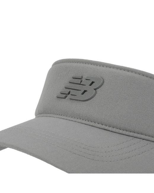 New Balance Gray Visor for men