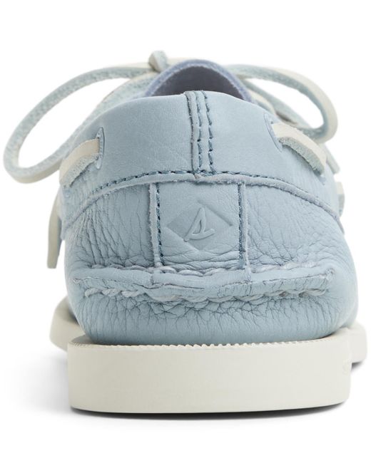Sperry Top-Sider Blue Authentic Original 2 Eye Lace-up Boat Shoe