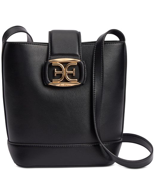Sam Edelman Hazel Bucket Bag - Premium Leather, Drawstring Closure, Adjustable Strap, Spacious Minimalist Tote - View #3