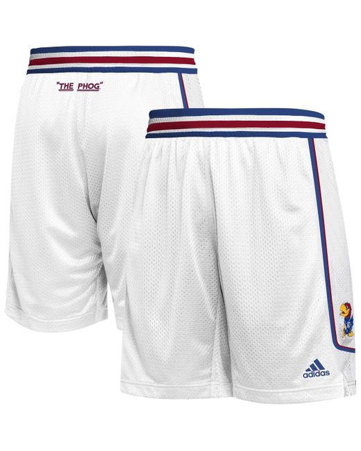 Adidas Blue Kansas Jayhawks Swingman Replica Basketball Shorts for men