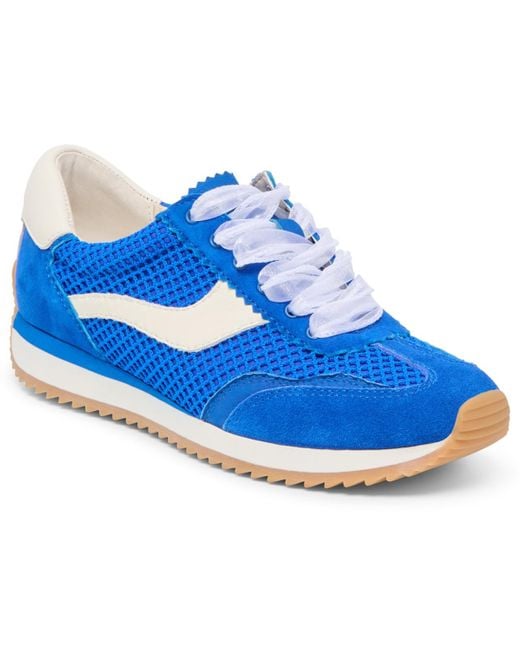 Dolce Vita Blue B.ntcd Lace-up Retro jogger Sneakers