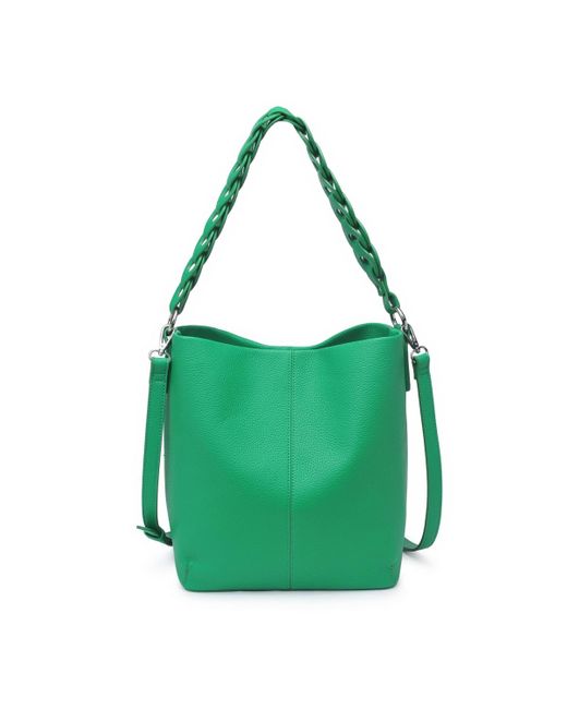 Urban Expressions Green Jamie Loop Shoulder Hobo Bag