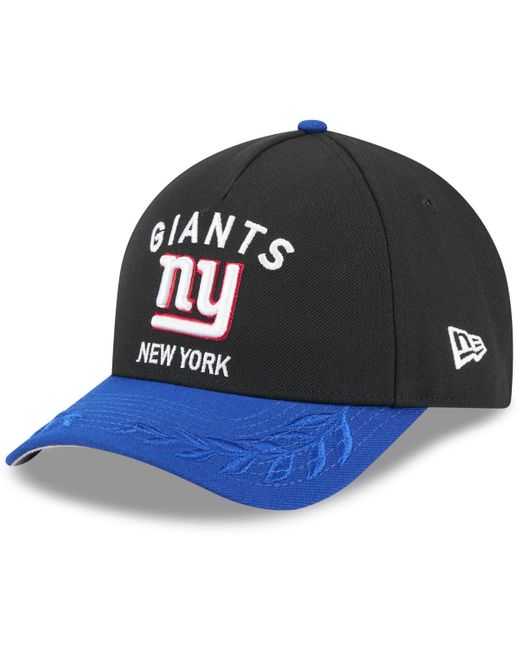 KTZ Blue Black/royal New York Giants 2025 Nfl Draft 9forty A-frame M-crown Adjustable Hat for men
