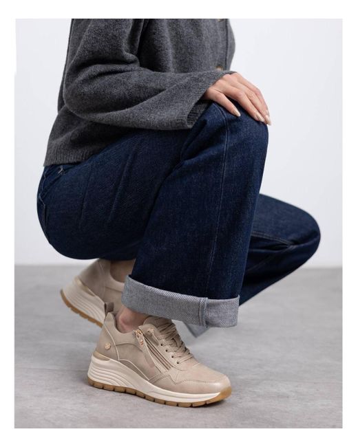Xti Natural Casual Sneakers Refresh Collection By