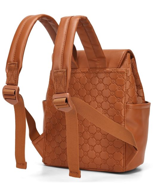 Elle Brown Compass 11" Monogram Mini Backpack