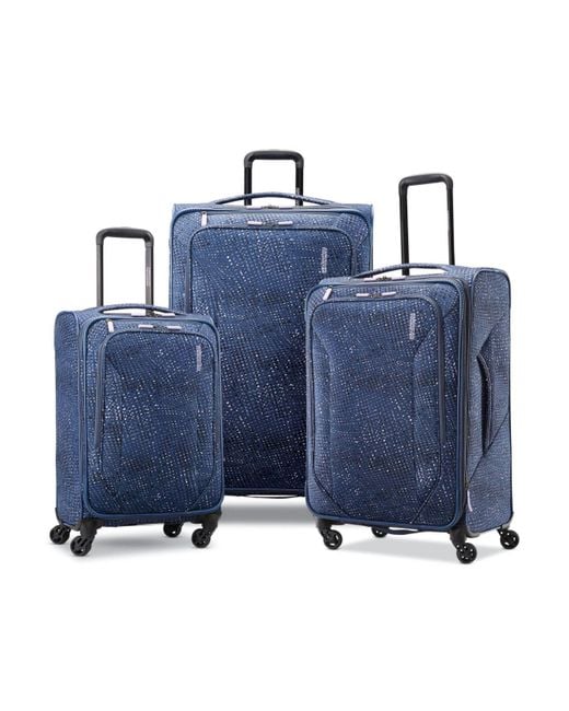 American Tourister Blue Closeout! Tribute Dlx Softside Luggage Collection