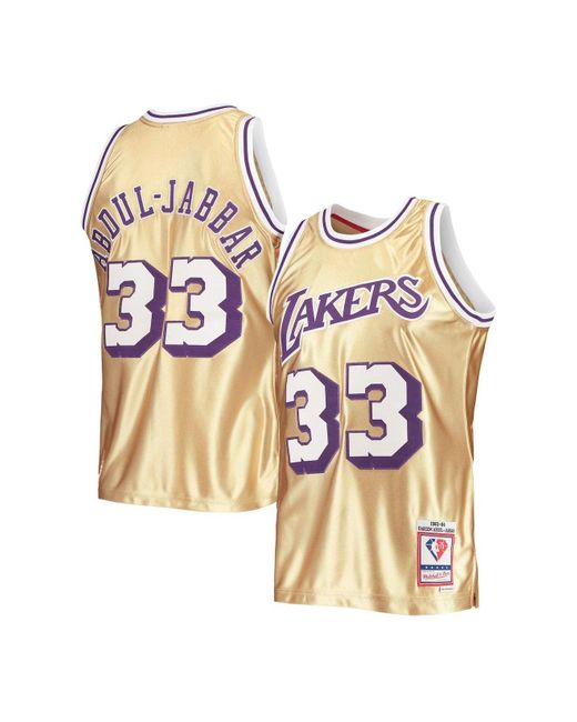 kareem abdul jabbar mitchell and ness jersey