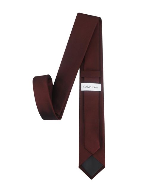Calvin Klein Purple Unison Solid Tie for men