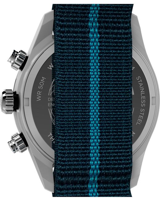 Timex Gray Chronograph Fabric Watch for men