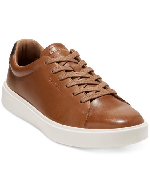 Cole Haan Brown Grand Crosscourt Traveler Sneaker for men