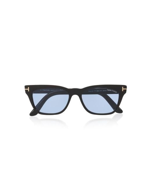 Tom Ford Blue Rectangle Penn-02 Sunglasses
