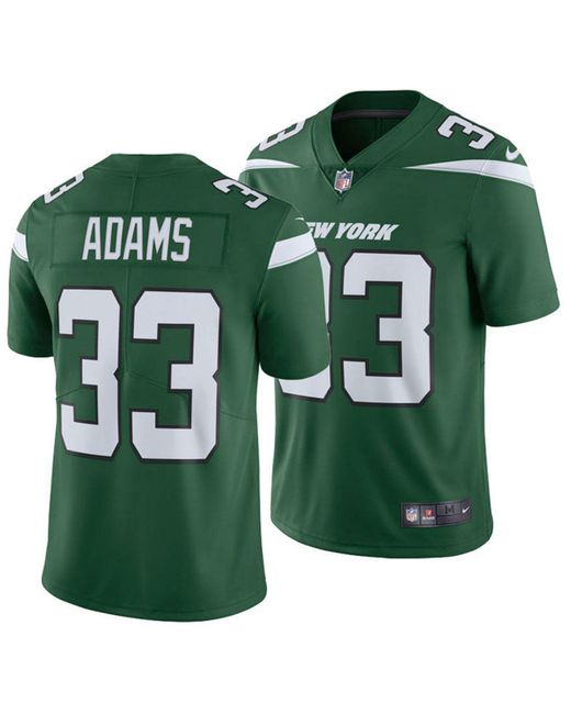 Nike Green Jamal Adams New York Jets Vapor Untouchable Limited Jersey for men