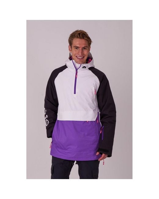 OOSC Purple Clothing Sp Overhead Jacket for men