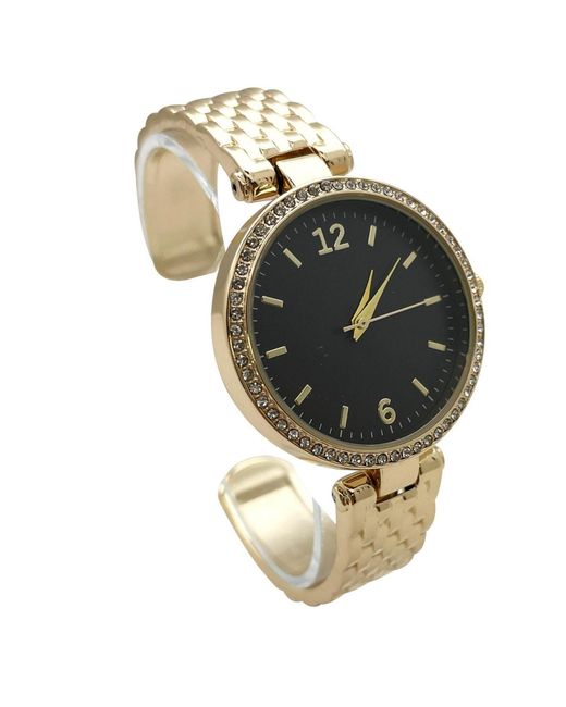 Olivia Pratt Metallic Round Face