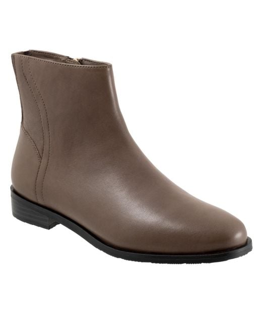 Trotters Brown Ava Boot