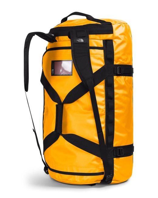 The North Face Yellow Base Camp Duffle Bag for men