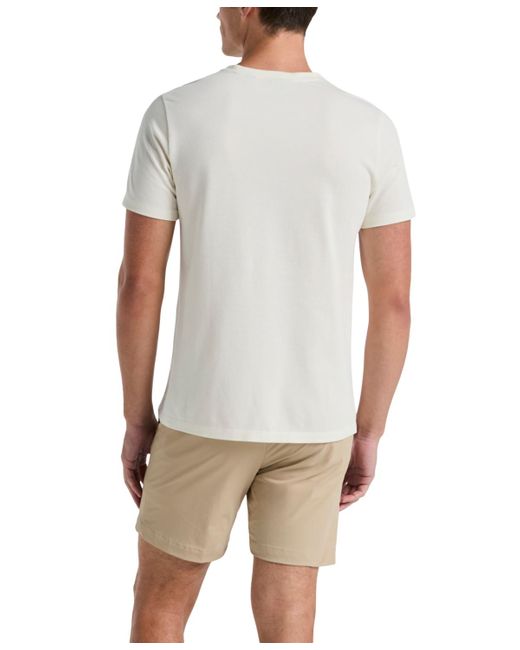 Perry Ellis Gray Solid Stretch 8" Tech Shorts for men