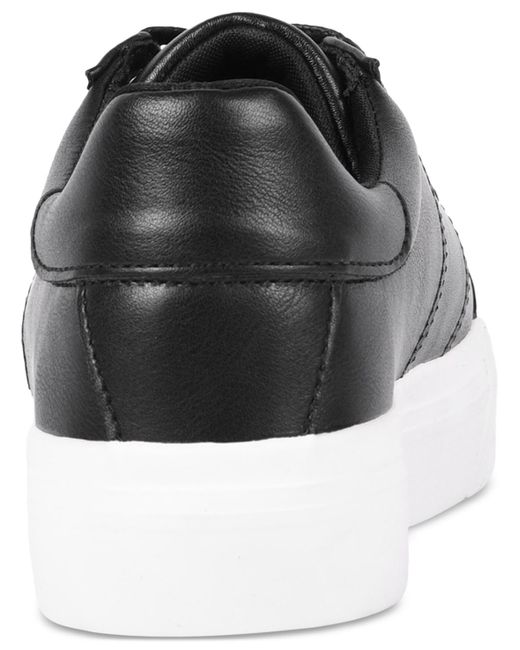 Dolce Vita Black Vent Platform Lace-up Sneakers