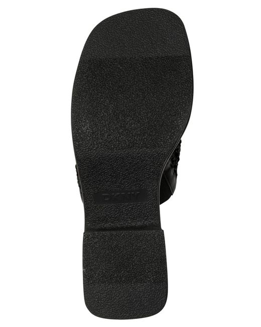 DKNY Black Multan Platform Dress Sandals