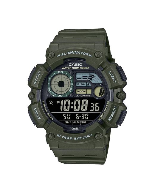 G-Shock Green Digital Resin Strap Watch 50mm for men