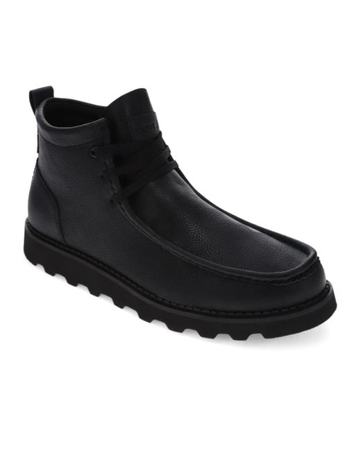 Levi's Black Joshua Lace Up Chukka Boots for men