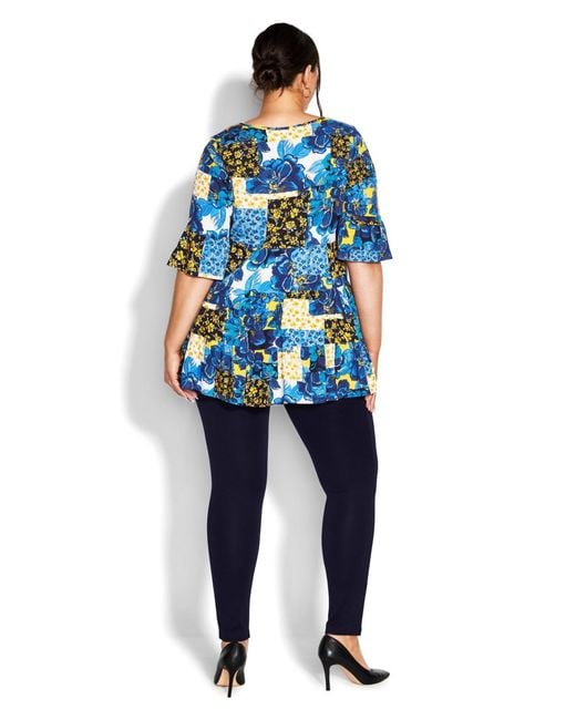 Avenue Blue Plus Size Pull On Ponte Pant