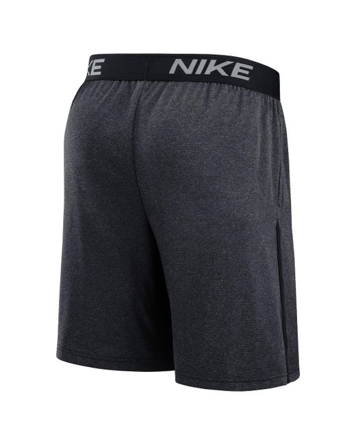 Nike Black Minnesota Twins Authentic Collection Performance Knit Shorts for men