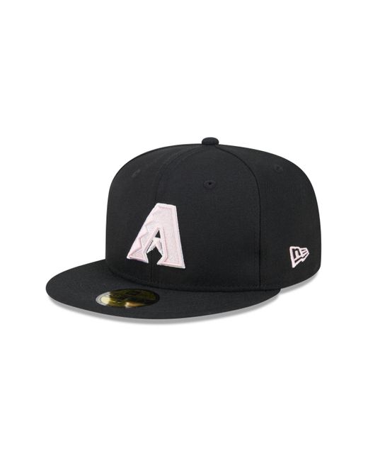 KTZ Black Arizona Diamondbacks 2024 Mother's Day On-field 59fifty Fitted Hat for men