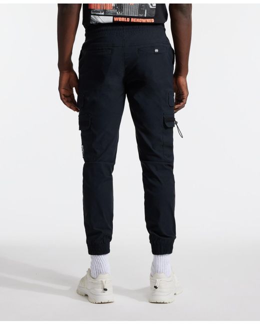 Ecko' Unltd Blue Several Steps Cargo jogger Pants for men