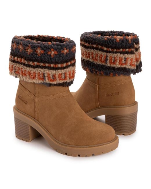 Muk Luks Brown Londyn Boot
