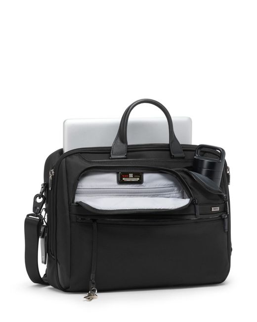 Tumi Black Alpha Large 17" Briefcase