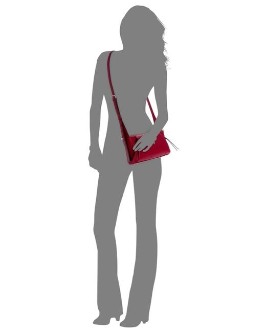 Guess Red Devon Small Crossbody Handbag