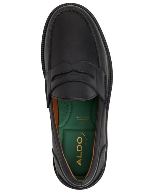 ALDO Black Buckley Loafers for men