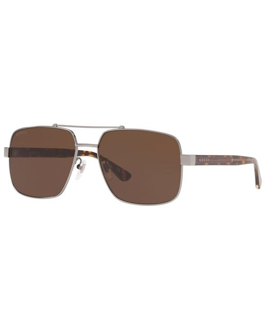 Gucci Brown Sunglasses for men