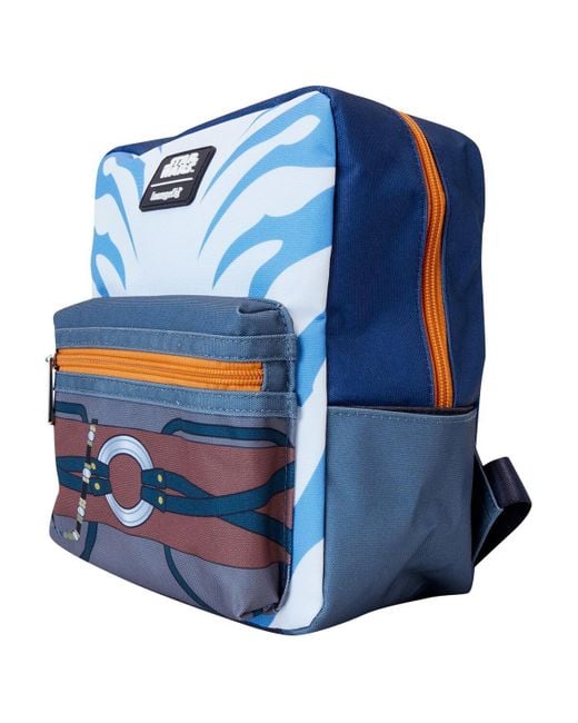 Loungefly Blue The Mandalorian Ahsoka Cosplay Mini Backpack